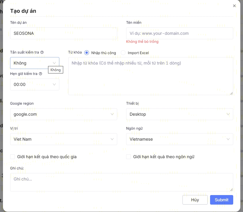Top 11 công cụ kiểm tra thứ hạng từ khóa SEO tốt nhất 2025 26 sonatools check thu hang 2