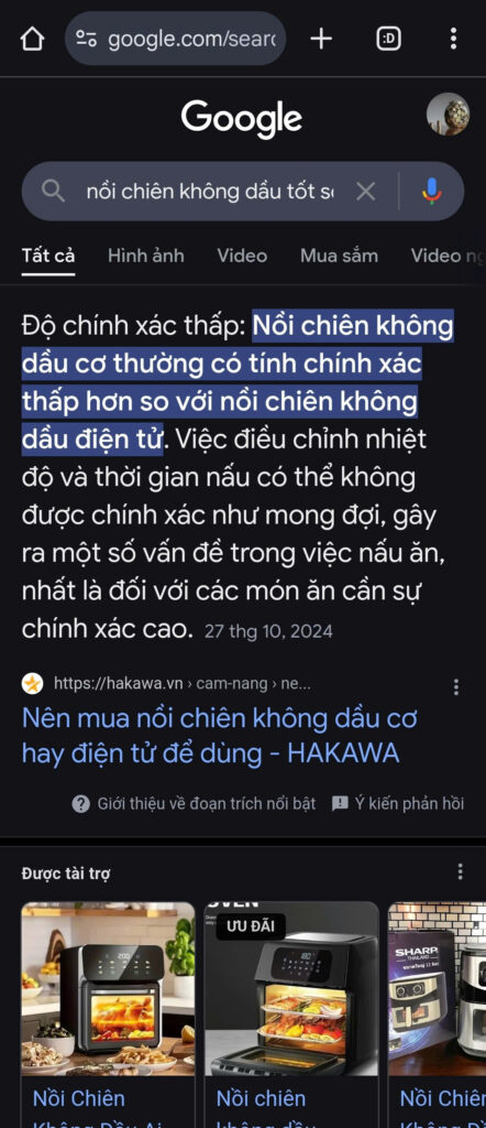Snippet là gì? Hướng dẫn 5 bước tối ưu Featured Snippet hiệu quả 47 featured snippet chiếm 60% màn hình điện thoại