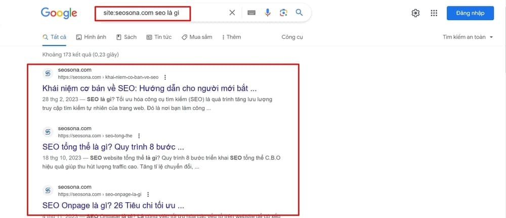 Internal link là gì? Cách xây dựng liên kết nội bộ chuẩn SEO 2025 42 Toán tử tìm kiếm bài viết bổ trợ