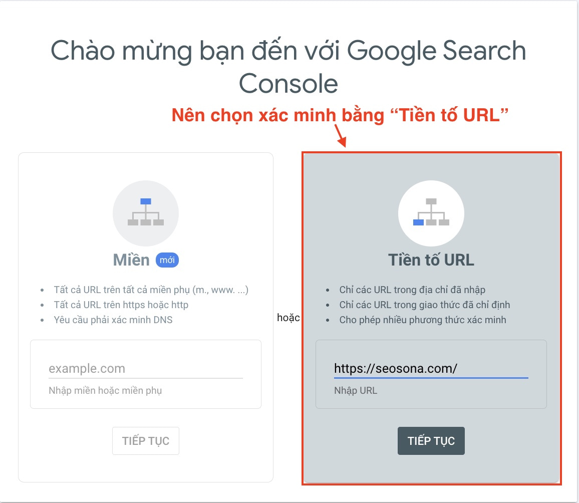 Google Search Console là gì? Hướng dẫn cài đặt và sử dụng GSC tối ưu SEO 18 bước 2 đăng ký google search console