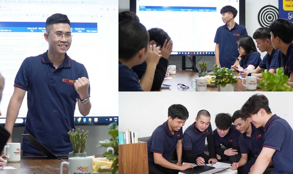 Top 12+ công ty seo uy tín chuyên nghiệp tại Việt Nam 2025 27 Đội ngũ nhân viên Seo Việt đang họp bàn triển khai dự án