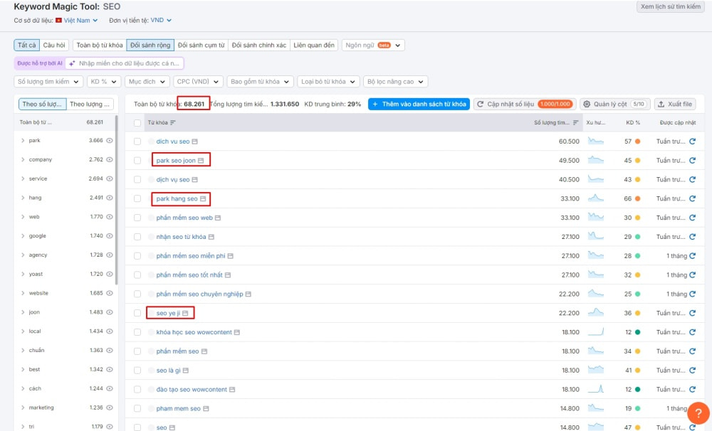 semrush seosona.com