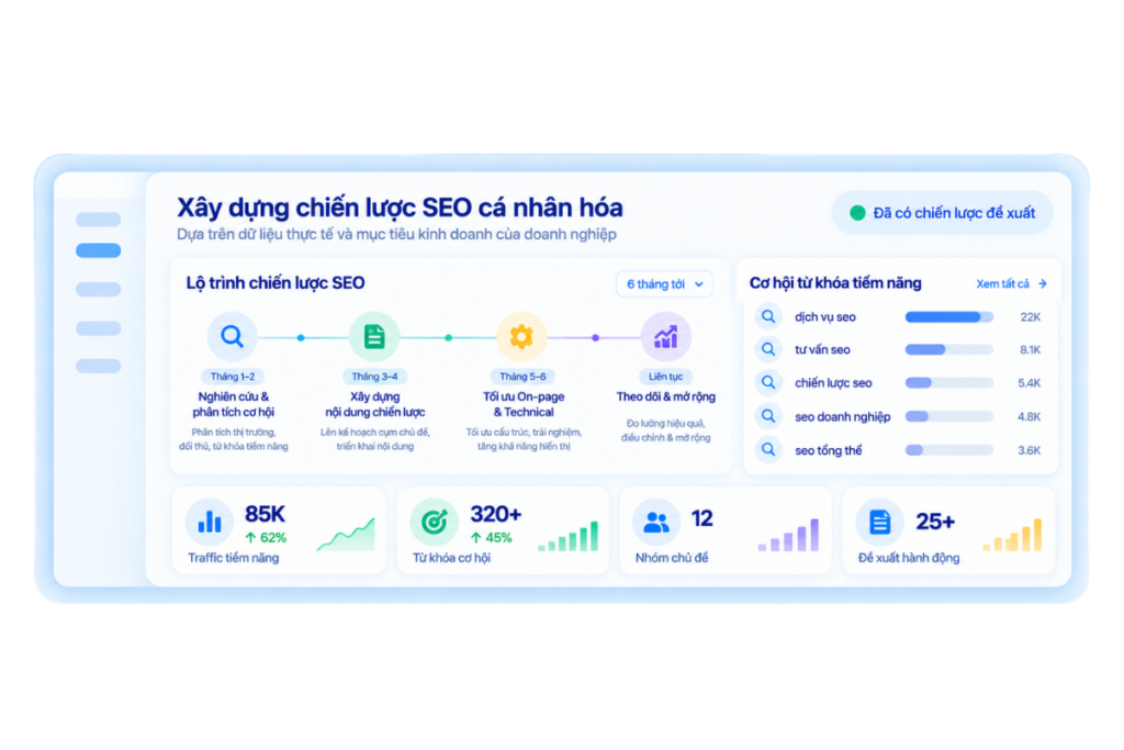 Xay dung chien luoc SEO ca nhan hoa